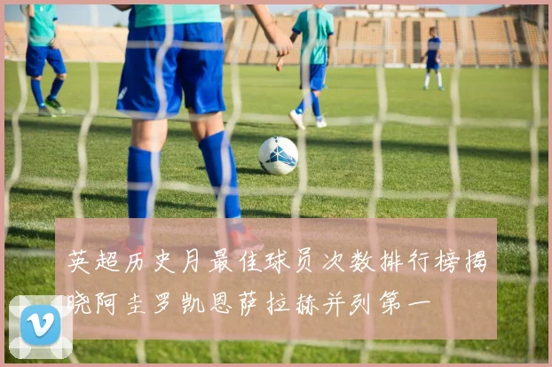 英超历史月最佳球员次数排行榜揭晓阿圭罗凯恩萨拉赫并列第一